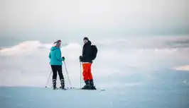 Skiing in Bláfjöll